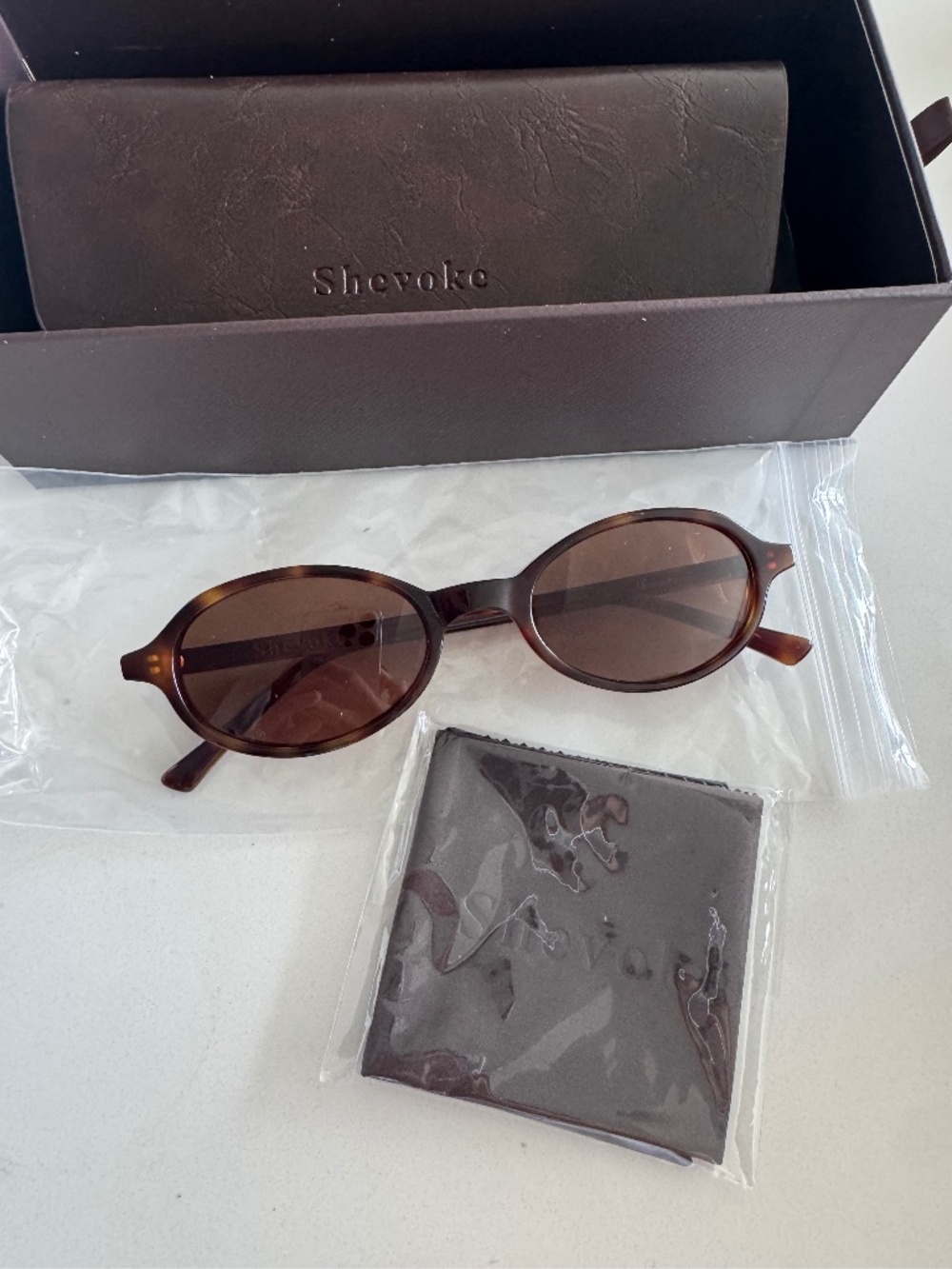 Shevoke Rowa Sunglasses Light Tortoise